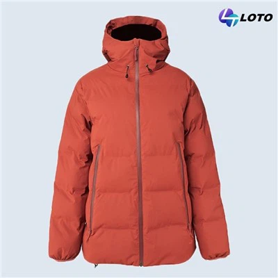 Chaqueta acolchada roja