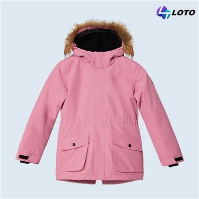 Ropa exterior acolchada para niña